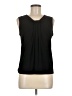 Unbranded 100% Polyester Black Sleeveless Blouse Size M - photo 1