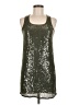 Haute Hippie Metallic Silver Cocktail Dress Size S - photo 1
