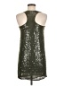 Haute Hippie Metallic Silver Cocktail Dress Size S - photo 2