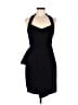 Halston Heritage Black Cocktail Dress Size 6 - photo 1