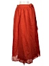 LOFT Beach Solid Red Casual Skirt Size XS - photo 1