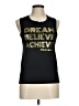 Bella Black Sleeveless T-Shirt Size M - photo 1