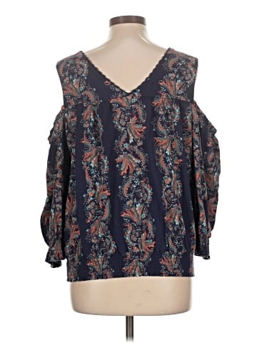 Ruff Hewn 3/4 Sleeve Blouse (view 2)