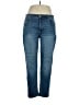 Angels Solid Blue Jeans Size 33 waist - photo 1