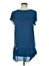 a:glow 100% Polyester Blue Short Sleeve Top Size M - photo 2