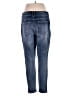 Maurices Solid Blue Jeans Size XL - photo 2