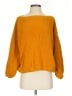 French Connection 100% Cotton Solid Yellow Pullover Sweater Size S - photo 1
