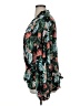 Colleen Lopez 100% Polyester Tropical Green Long Sleeve Blouse Size XL - photo 5