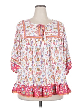 Rachel Zoe Tjx 3/4 Sleeve Blouse
