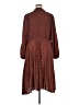 ELOQUII Elements 100% Polyester Brown Casual Dress Size 14 - photo 2