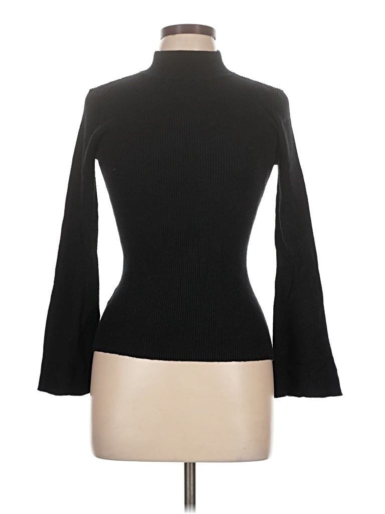 Pre-owned Ann Taylor Turtleneck Sweater In Black