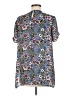 DR2 Blue Short Sleeve Blouse Size M - photo 2