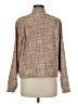 PETER MILLAR Tweed Solid Brown Wool Coat Size M - photo 2