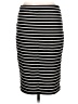 Shein Stripes Black Casual Skirt Size 12 - photo 2