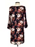 Lulus 100% Polyester Floral Black Casual Dress Size S - photo 2