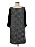 Old Navy 100% Polyester Tweed Black Casual Dress Size M - photo 1