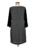 Old Navy 100% Polyester Tweed Black Casual Dress Size M - photo 2