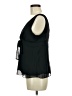 Gap Outlet 100% Polyester Black Sleeveless Blouse Size M - photo 5