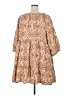 Torrid Paisley Tan Casual Dress Size 3X Plus (3) - photo 2