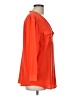 Joie Orange 3/4 Sleeve Blouse Size L - photo 4