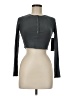 Mono b Gray Long Sleeve Top Size M - photo 1