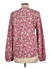 Unbranded 100% Polyester Burgundy Long Sleeve Blouse Size L - photo 2