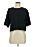 Gap 100% Cotton Black 3/4 Sleeve Top Size M - photo 1