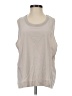 Stylus Gray Sleeveless T-Shirt Size S - photo 1