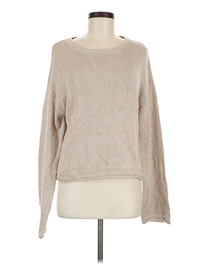 Pre-owned Z Supply Pullover Sweater In Tan