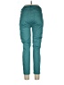 Curve Appeal Solid Teal Casual Pants Size 10 - photo 2