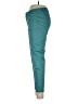Curve Appeal Solid Teal Casual Pants Size 10 - photo 5