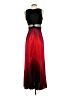Betsy & Adam Color Block Red Cocktail Dress Size 4 (petite) - photo 2