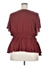 Torrid 100% Rayon Burgundy Short Sleeve Top Size 3X Plus (3) - photo 2