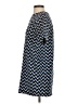 Zara Chevron-herringbone Blue Casual Dress Size XS - photo 5