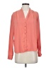 Love 21 100% Polyester Pink Long Sleeve Blouse Size XS - photo 1