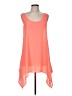 Francesca's 100% Polyester Orange Sleeveless Blouse Size Med - Lg - photo 1