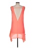 Francesca's 100% Polyester Orange Sleeveless Blouse Size Med - Lg - photo 2
