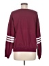 Wound Up Print Burgundy Sweatshirt Size M - photo 2
