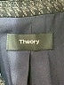 Theory Houndstooth Gray Blazer Size 0 - photo 6
