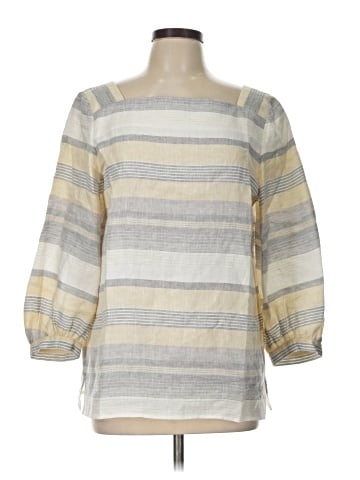 Lafayette 148 New York 3/4 Sleeve Blouse (view 1)