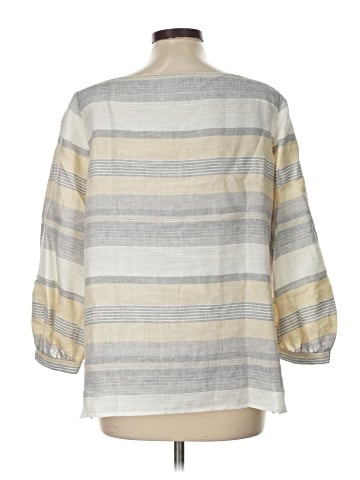 Lafayette 148 New York 3/4 Sleeve Blouse (view 2)