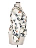 Assorted Brands Print Ivory Long Sleeve Blouse Size 4X - photo 4