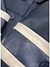 Valentino 100% Leather Blue Trenchcoat Size 6 - photo 7