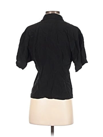 Anne Klein II Short Sleeve Silk Top (view 2)