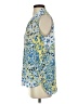 Jones Studio 100% Polyester Blue Sleeveless Blouse Size S - photo 5