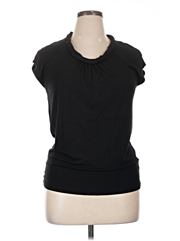 AK Anne Klein Short Sleeve Top (view 1)