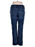 Lane Bryant Solid Blue Jeans Size 14S - photo 2