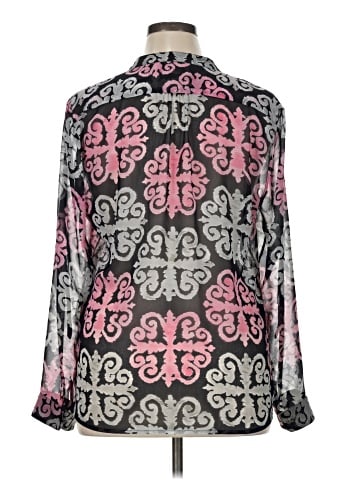 Banana Republic Milly Collection Long Sleeve Blouse (view 2)
