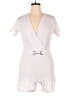 Ashley Stewart 100% Spandex White Romper Size 12 Plus - photo 1