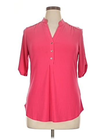 Perseption Concept 3/4 Sleeve Blouse (view 1)